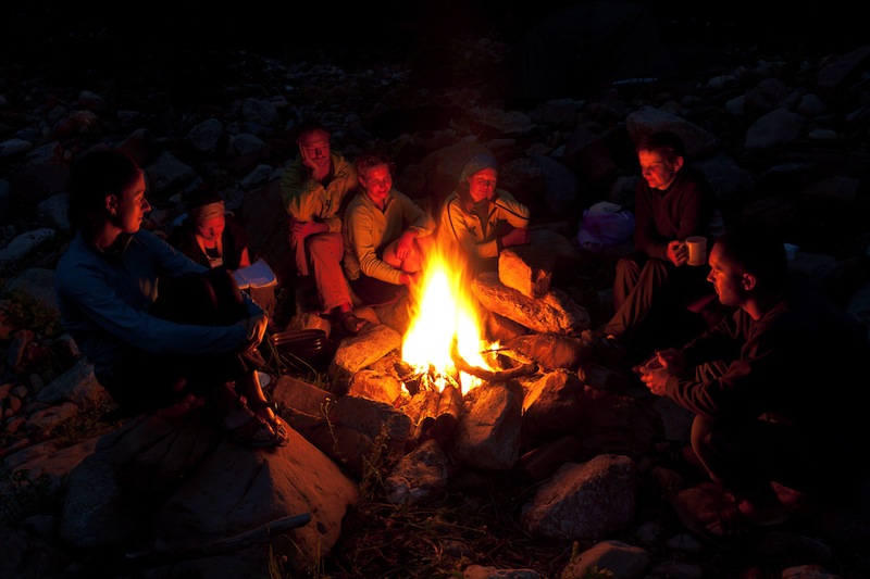 Imagine if public speaking felt like sharing a story with friends around a campfire. 